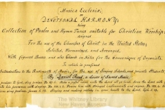 MSS 27: Daniel Read Papers, 1777-1853